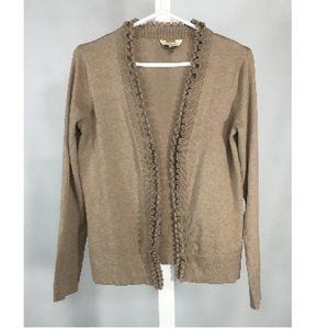 Denver Hayes Ruffled Cardigan